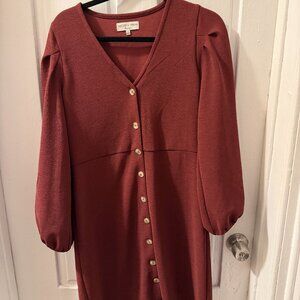Madewell Long Sleeve Dress